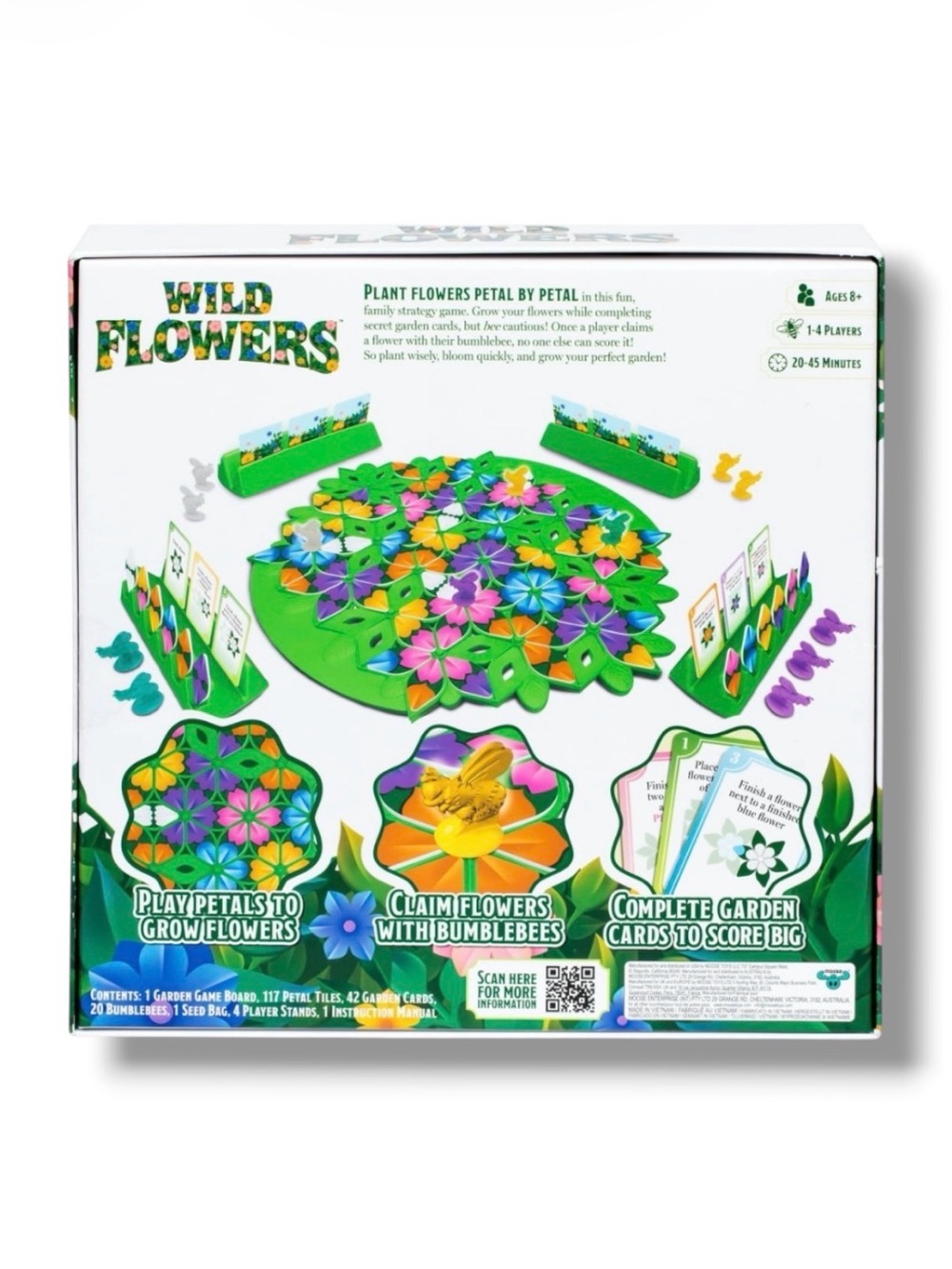 Wild Flowers: Plant Your Path To Victory! Board Game - NWT - Picture 3 of 10